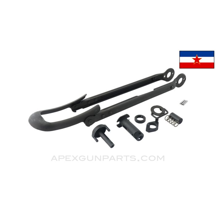 Yugoslavian AK-47 Underfolder Stock with Hardware *Refinished w/Pitting*