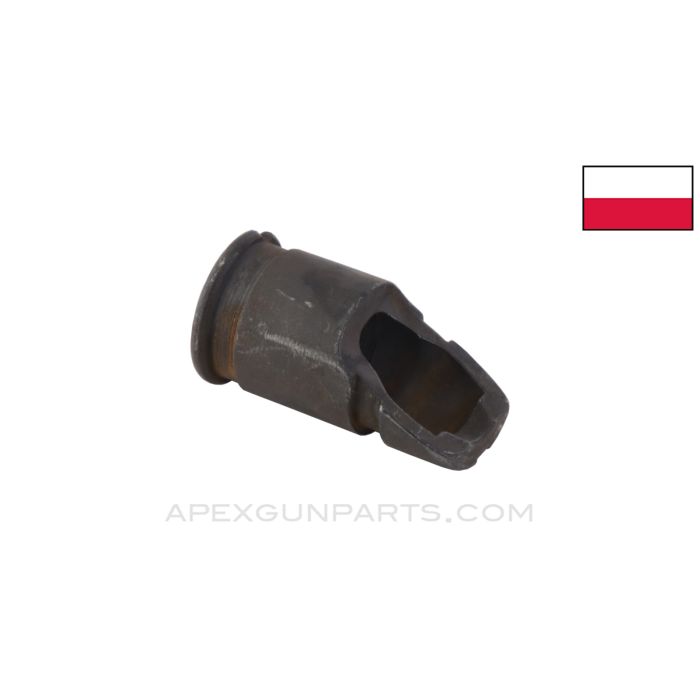 Polish AKM Slant Muzzle Brake, 14x1mm LH, 7.62x39, *Good*
