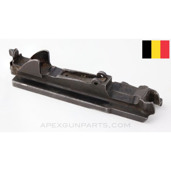 Belgian FN49 Receiver Cover, Complete w/ Rivet Support, No Rear Sight, .30-06 *Good*