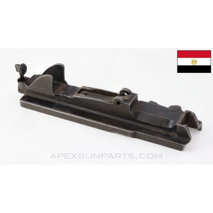 Egyptian FN49 Receiver Cover, Complete, No Rear Sight, 8mm, *Good*