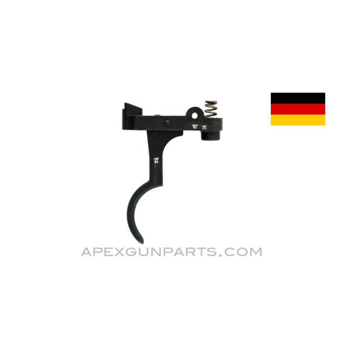 German M98 Mauser Trigger Assembly W/Spring, WWII, *Very Good* 