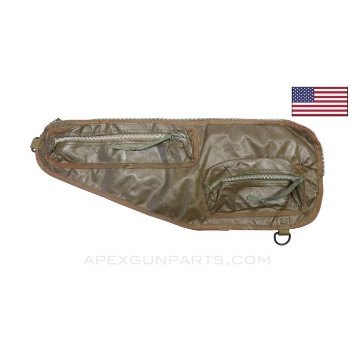 M60 Barrel Carrier Case, Nylon & Vinyl, Dark Green, *Good*
