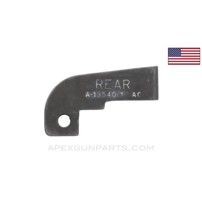 Browning M2 .50 Cal Rear Cartridge Stop, "AC" Marked *Good*