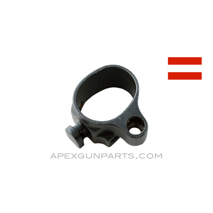 Steyr M95 Front Barrel Band, No Stacking Lug, Milled, Austrian, *Good*