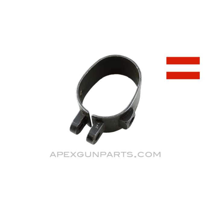 Steyr M95 Rear Barrel Band, NO Sling Swivel or Screw, Milled, Austrian, *Good*