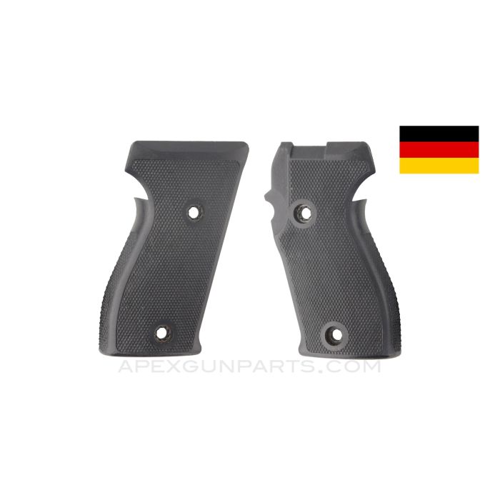 Sig P228 Grip Set, Checkered, Plastic *Very Good*