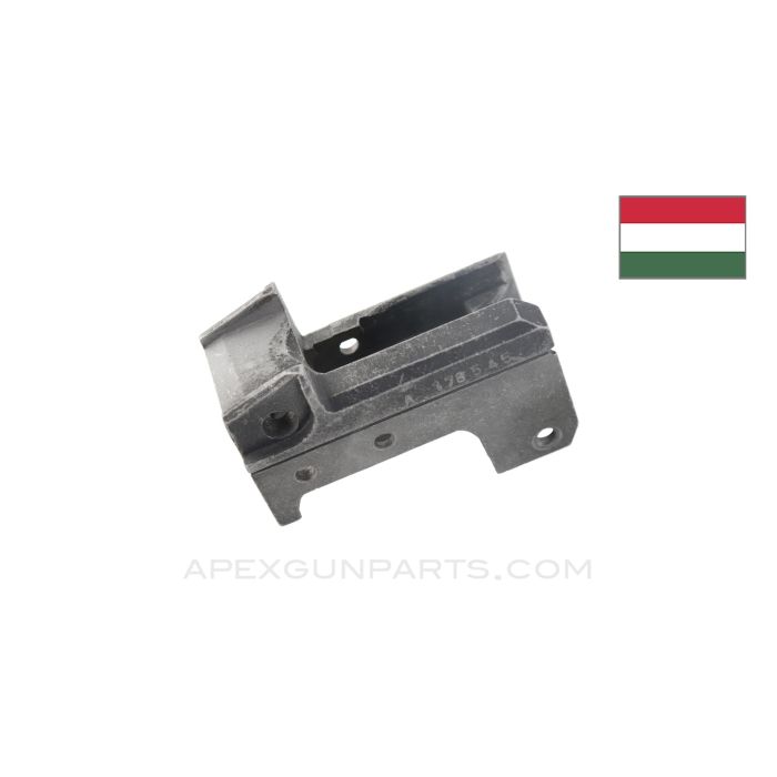 Hungarian AK-63D Front Trunnion, w/ Bullet Guide, Partially Bead Blasted *Excellent*