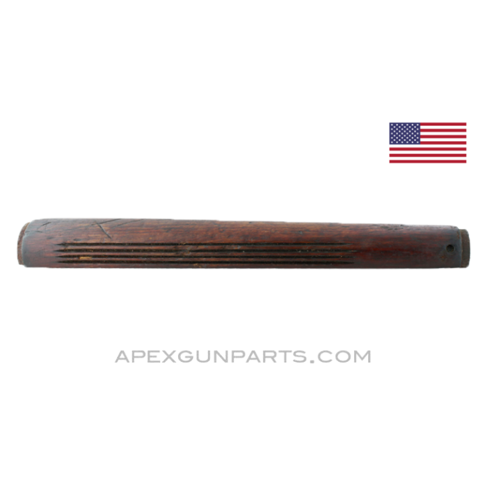 Enfield #4 Rear Handguard, Grooved / Reeded Wood, Savage *Good* 