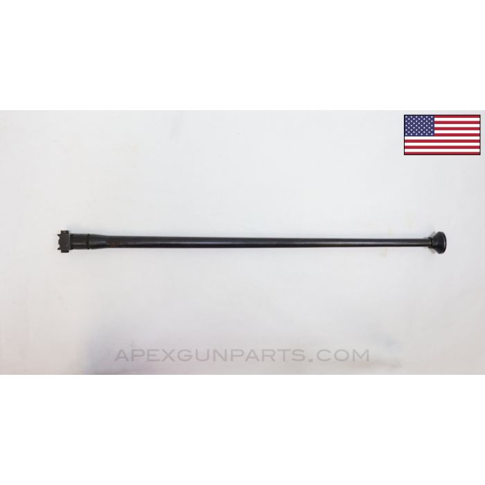 Vickers MG Barrel, w/ Booster Thread Adaptor, 28.5", Pitted Bore, Blued, 30-06, US Made, *Good*