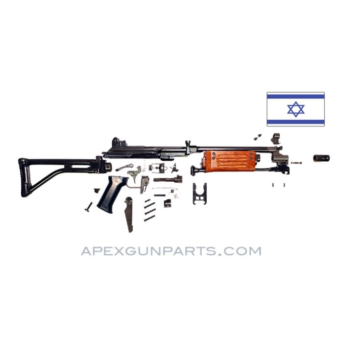 Galil ARM Parts Kit with Bipod, IMI Israel, .223 / 5.56x45 NATO, *Very Good* 
