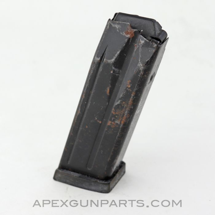 HK USP40 Compact Magazine, 12rd, Missing Finger Rest, .40 S&W *Good*