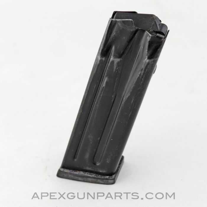 HK USP9 / P2000 Compact Magazine, 13rd, Missing Finger Rest, 9mm *Good*