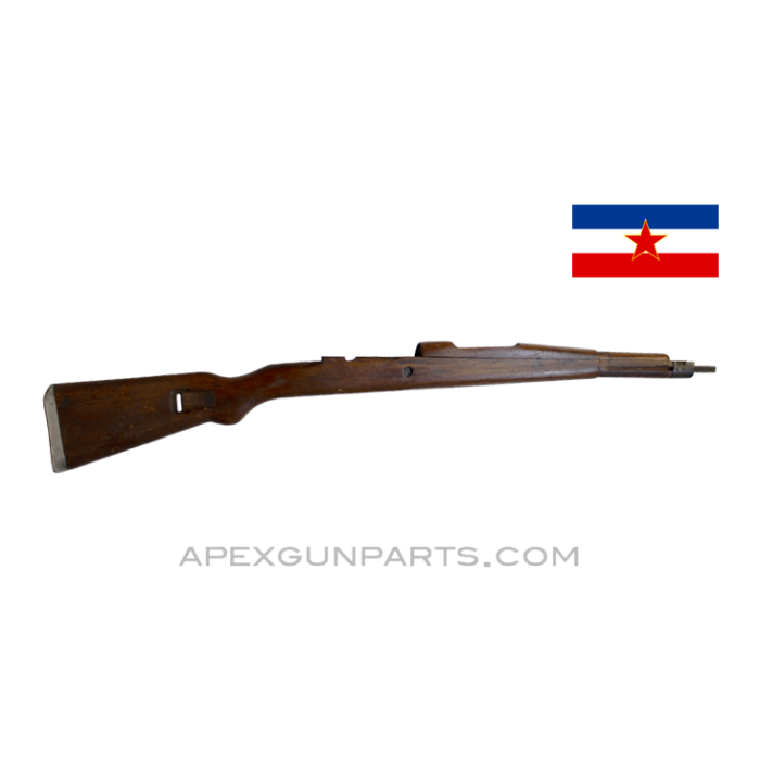 Yugoslavian M48 Mauser Stock, 37.5", With 1.75" Bayonet Stud, *Good*