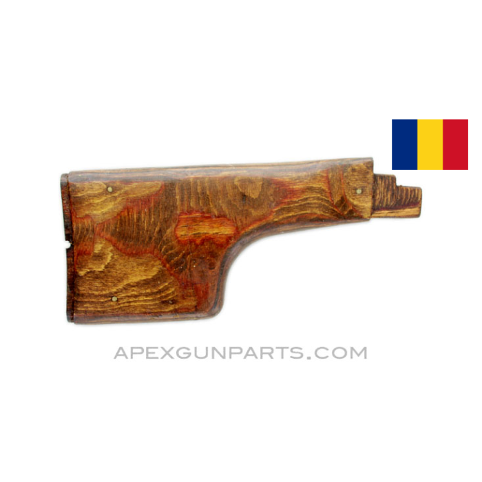 Romanian RPK Club Foot Buttstock, Stripped *Good*