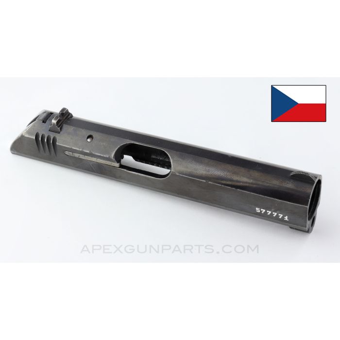 CZ27 Slide Assembly, Complete, Strakonice Marked. 7.65 *Very Good*