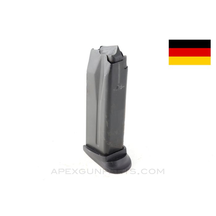 H&K HK45C Magazine, 8rd, w/ Finger Rest, .45 ACP *Good*