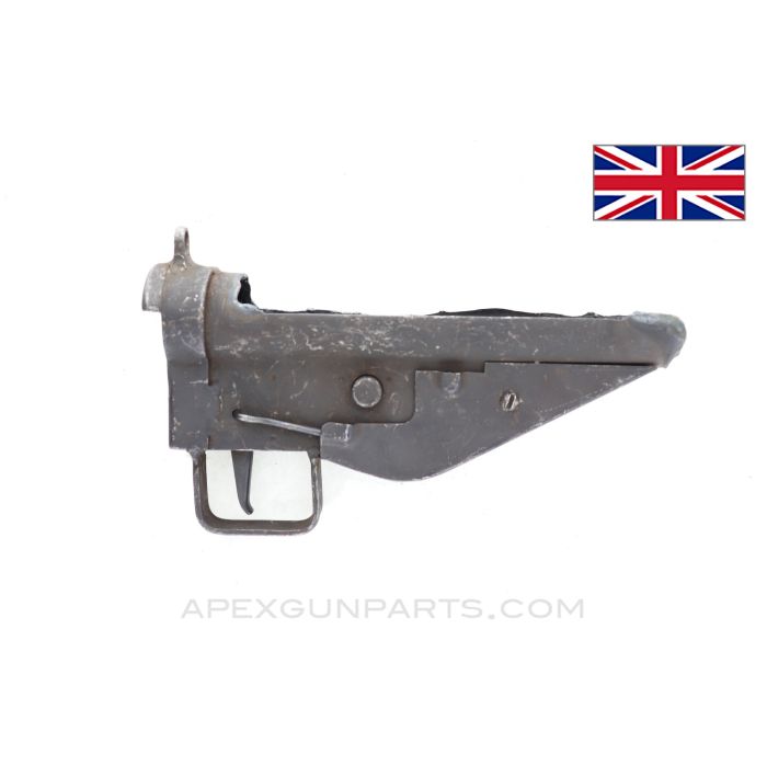 STEN MK 2 Fire Control Housing Assembly, Limited Style w/o Tabs, Complete *Good*