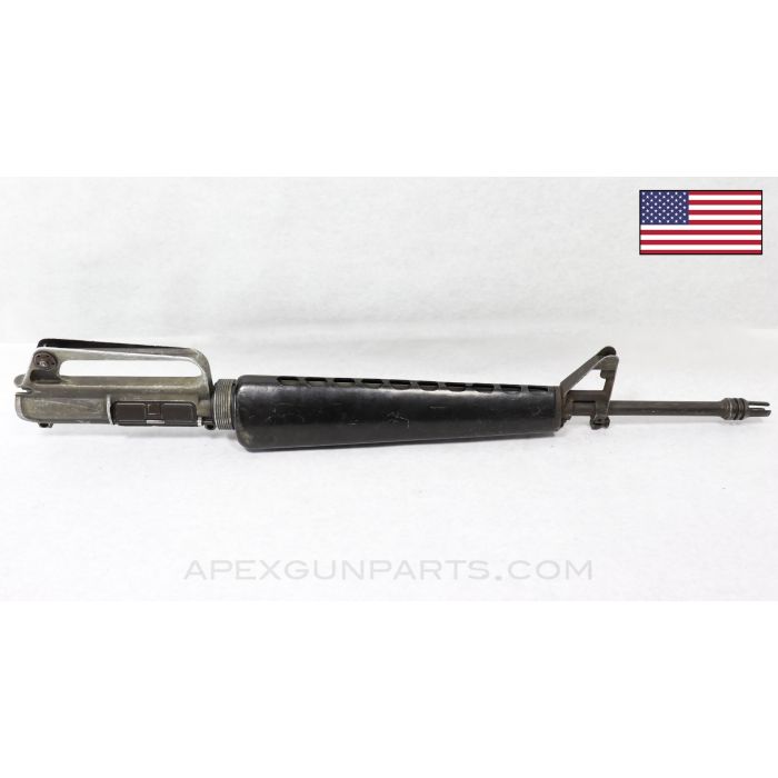 Colt 601 M16 Upper Assembly, 20" Pencil Barrel, 3-Prong "Duckbill" Flash Hider, Gray Finish, 5.56x45 NATO *Good*