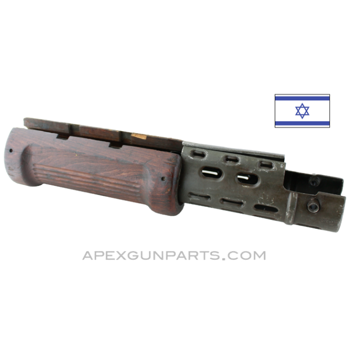 Israeli FAL Wood Handguards, *Fair / Cracked*