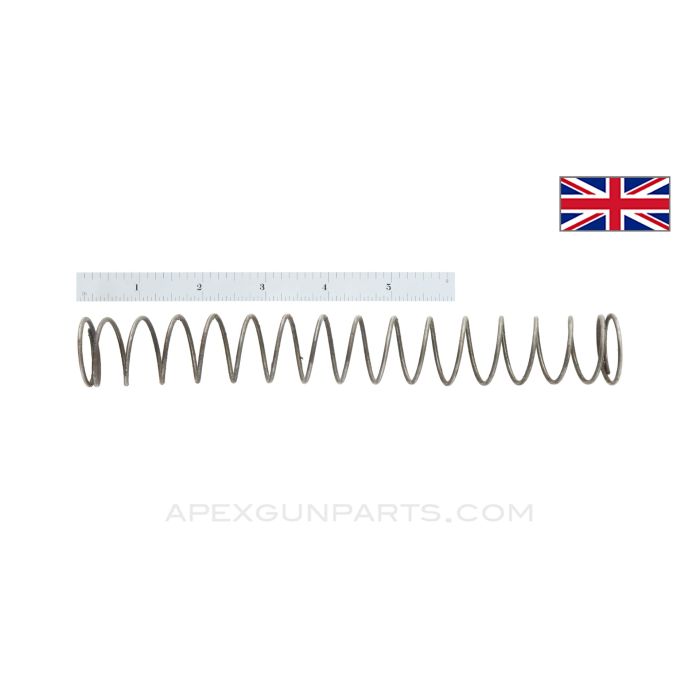 Lanchester SMG Recoil Spring, British, 9MM *Good*