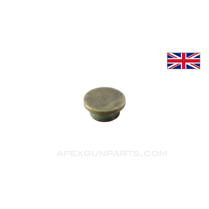 Vickers Brass Oil Bottle Cap *Good*