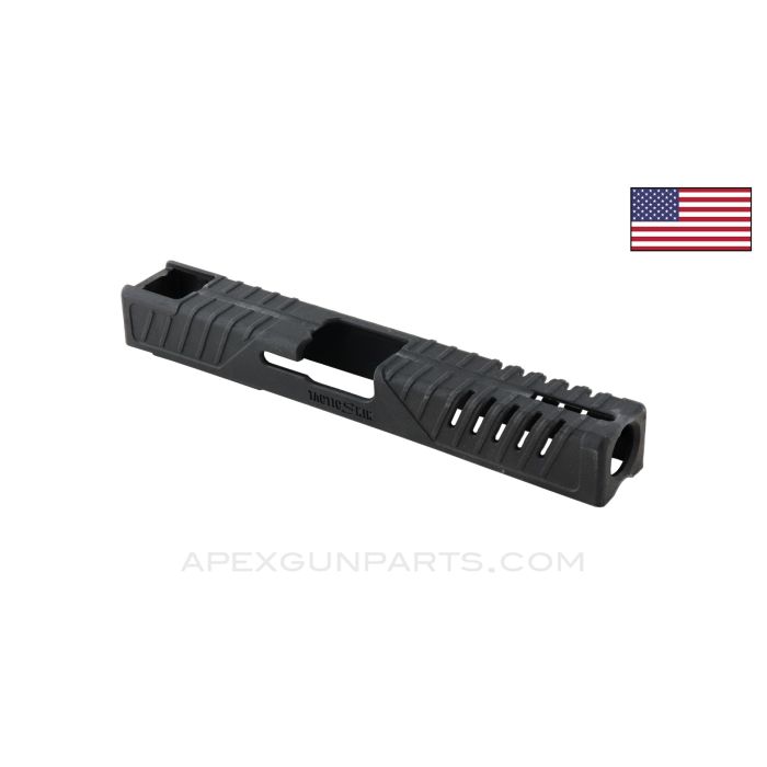 TacticSkin® 17 Manufactured Snap-On Skin for Glock®, Black, *NEW*