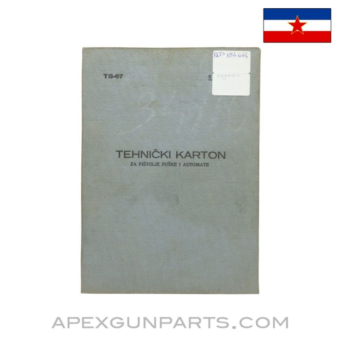 SKS Armory Log Book, Yugoslavian 59/66A1, *Good*