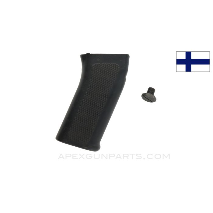 Finnish Valmet M71 Pistol Grip, w/ Screw, Black Polymer *Very Good* 