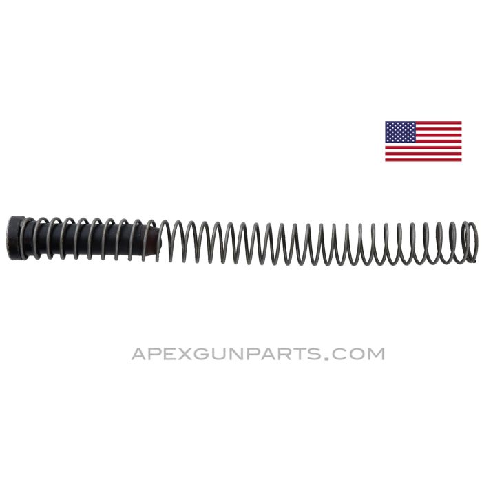 Colt M16A1 Carbine Buffer and Spring, Black Painted *Good* 
