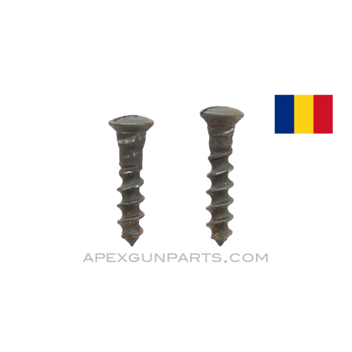 Romanian AK-47 Buttstock Screws, Set of 2, *Good*