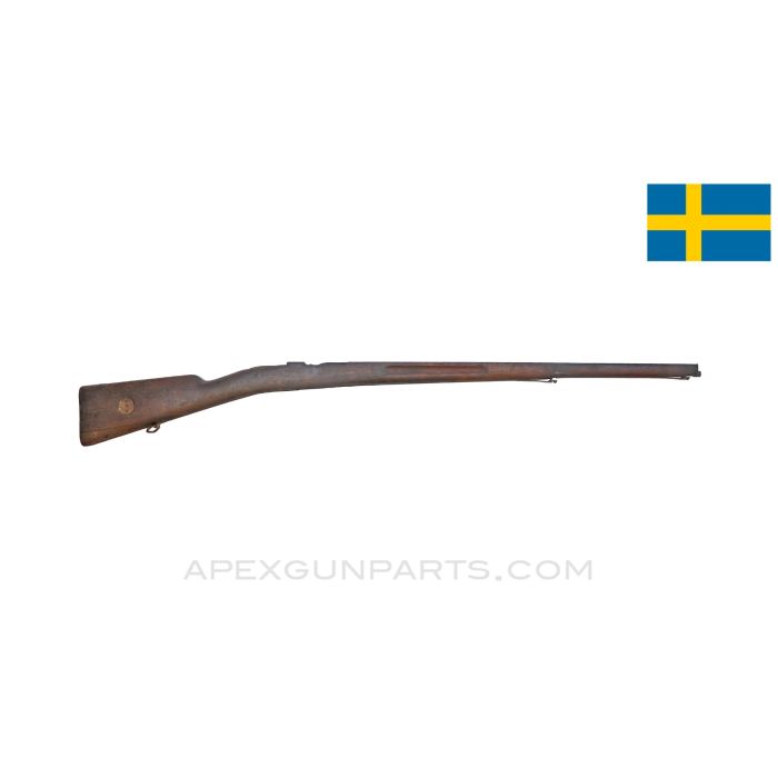 Swedish M96 Mauser Rifle Stock, 44", Wood *Fair*
