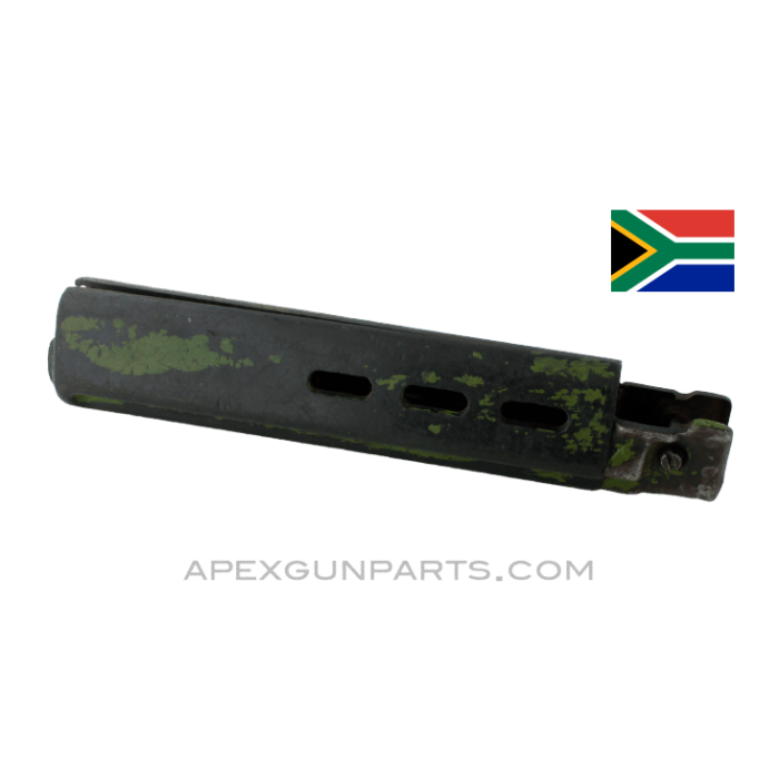 FAL Handguard, Polymer w/ Bipod Cut, Light Paint, South African, *Good* 