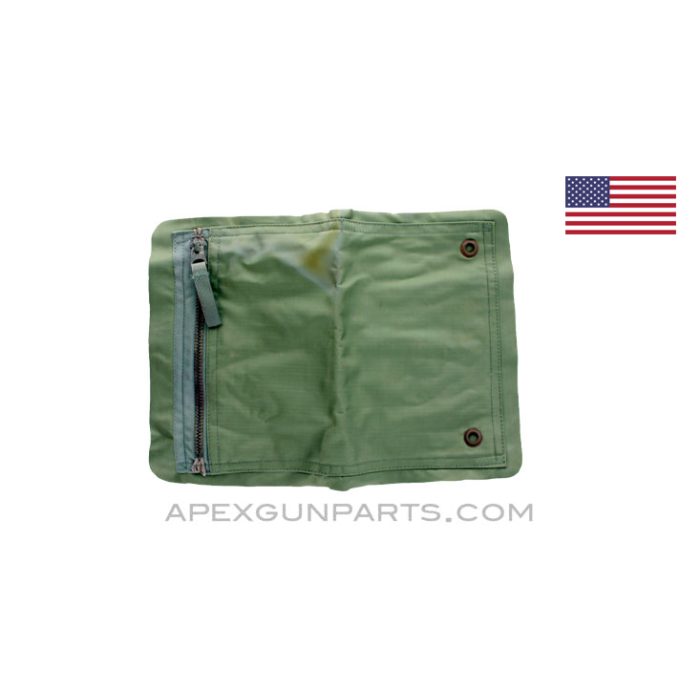 U.S. Air Force Accessory Pouch, Sew-On, 6"x4" Nylon with Drain Holes, *Good*