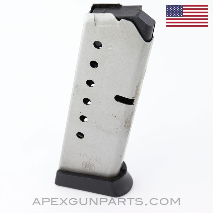 Smith & Wesson M4516 Magazine, 7rd, .45 ACP *Very Good*