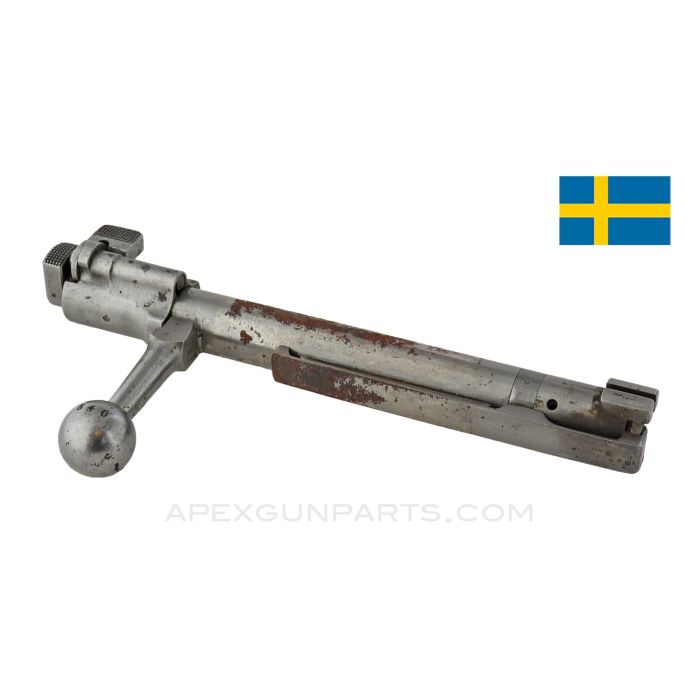 Swedish M96 Mauser Bolt, Complete, 6.5x55, *Good*