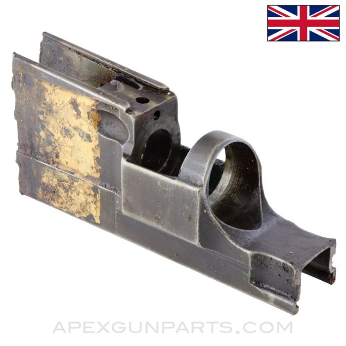 BREN MK3 Cut Receiver Section, Barrel Lock Mount, DP Marked *Good* 