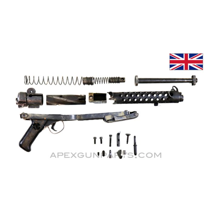 Sterling L2A3 SMG Parts Set, With Barrel, 9X19 NATO *Good* 