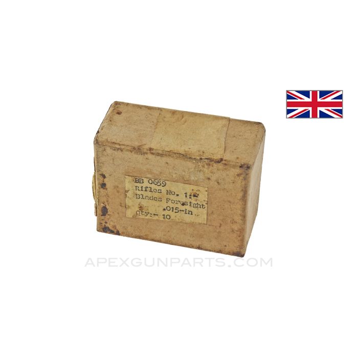 Enfield #1 Foresight Blades, Pack of 10, *NIW*