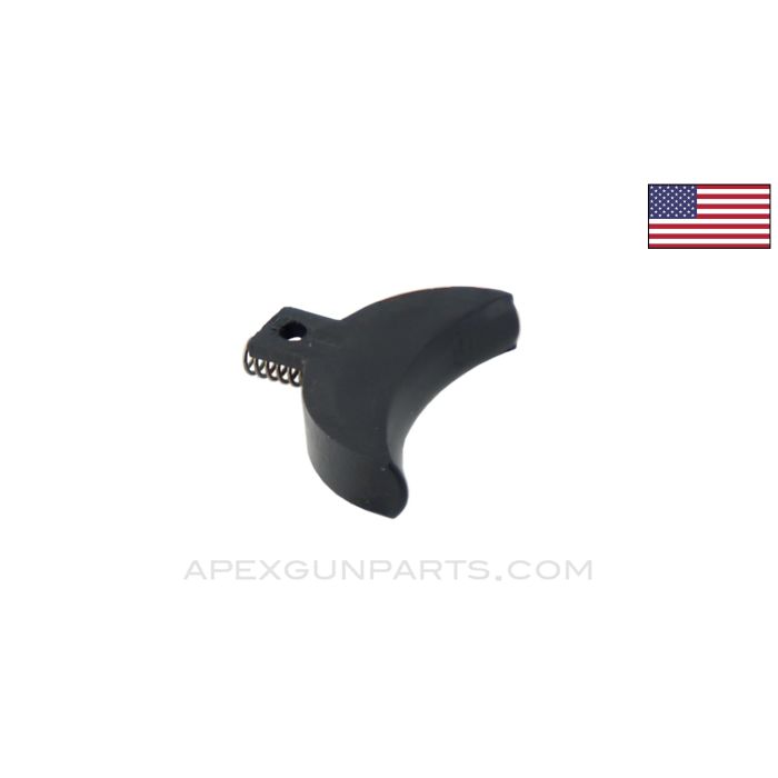 Baby Browning .25 Auto Trigger w/ Spring, Black Polymer *Good*