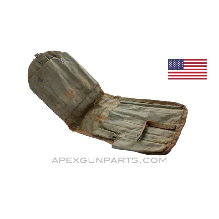 Browning .50 Cal. Tool Pouch, Well Used, Early Style, *Fair* 