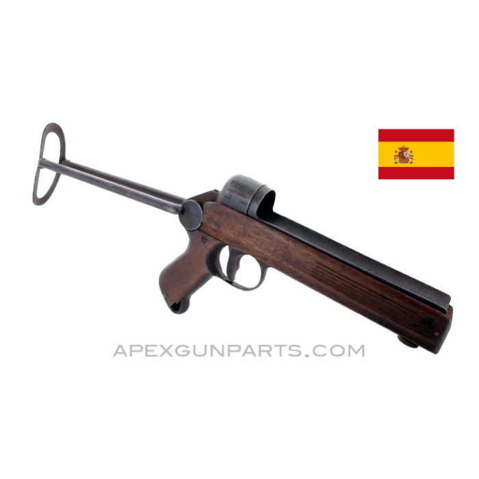 STAR Z-45 SMG Lower Assembly, 9x23 Largo, Cracked *Good*