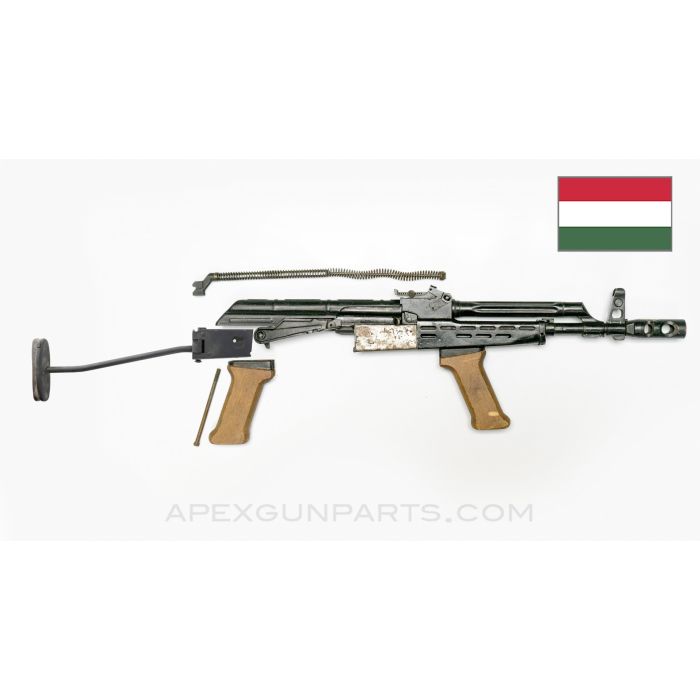 Hungarian AMD65 "Project" Parts Kit, Original 12.25" Barrel, Side Folding Stock, 7.62X39 *Good*