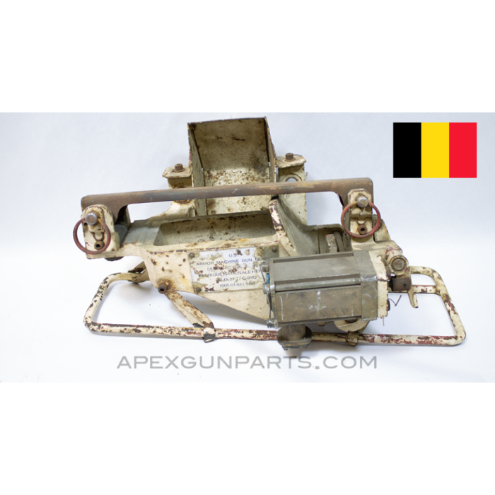 FN M240 Tank Gun Fixed Mount Bracket Assembly With Solenoid *Fair* 