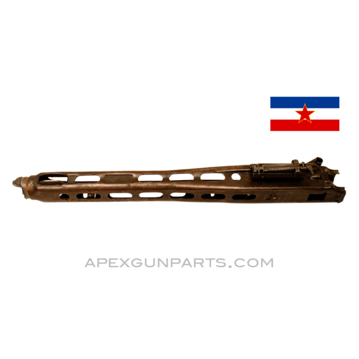 MG-42/M53 Receiver Half Front Barrel Shroud, Complete, Yugoslavian,  *Good*
