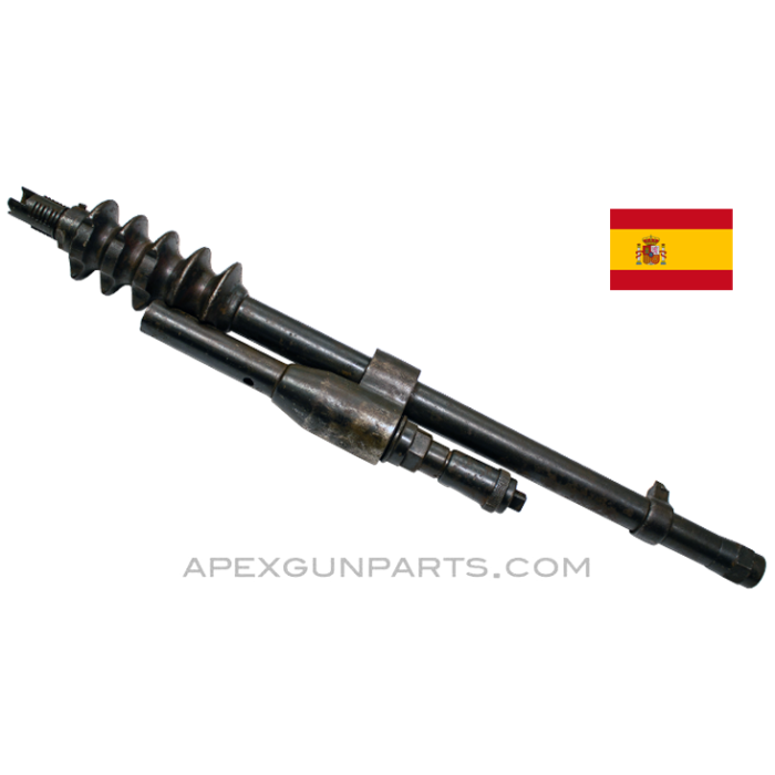 Hotchkiss M1914(?) Barrel, 29", Spanish Marked with Gas Port Assembly, Unknown Caliber, *Good*, Sold *As Is* 