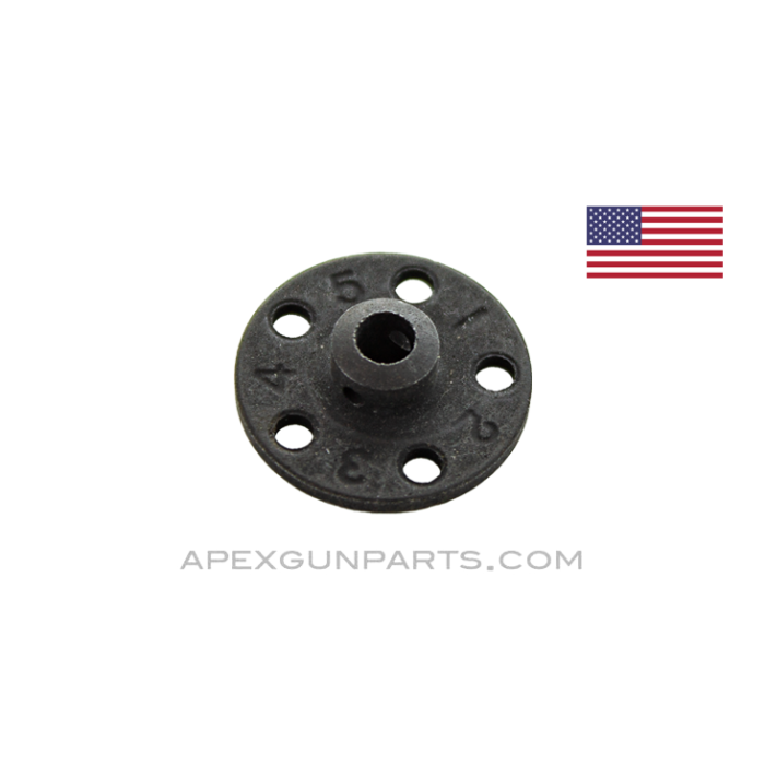 M16A1 Rear Sight Windage Wheel, *Very Good*