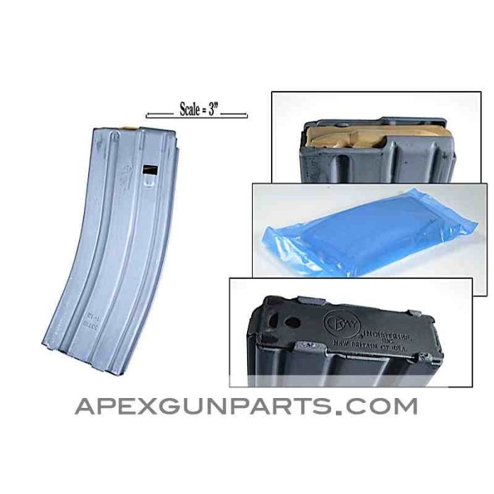 AR15/M16 30rd Magazine, Aluminum, Anti-Tilt, NEW in Wrap