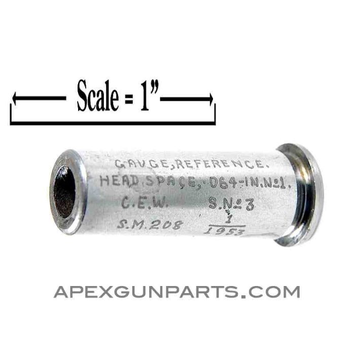 Headspace Gauge, 303 British, MINIMUM, 1.63 mm (0.064 in.)