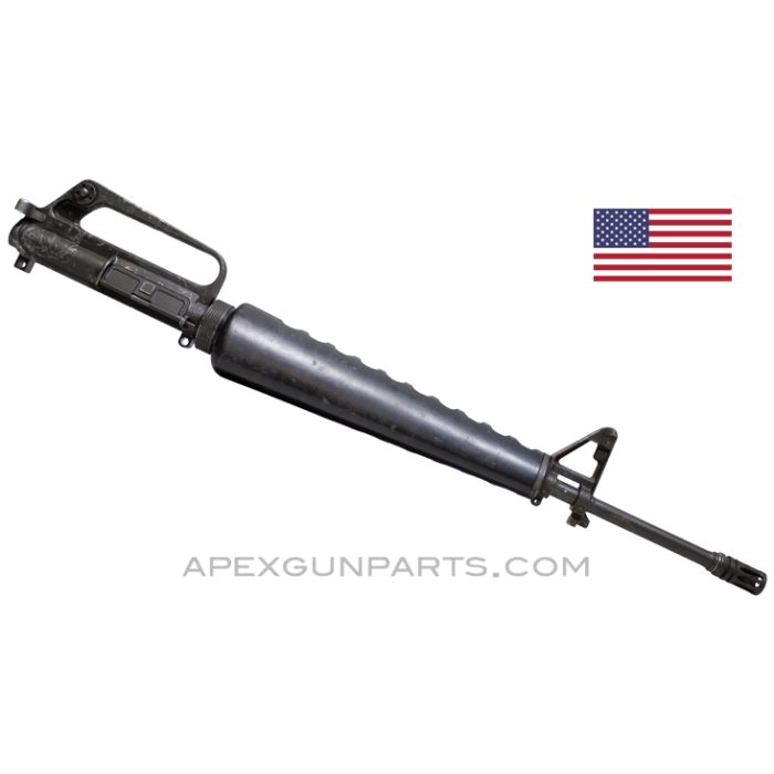 Colt 601 M16 Upper Assembly 1959-1963, 20" Barrel, 5.56X45 NATO, A1 Flash Hider & Bolt Carrier, *Good* 