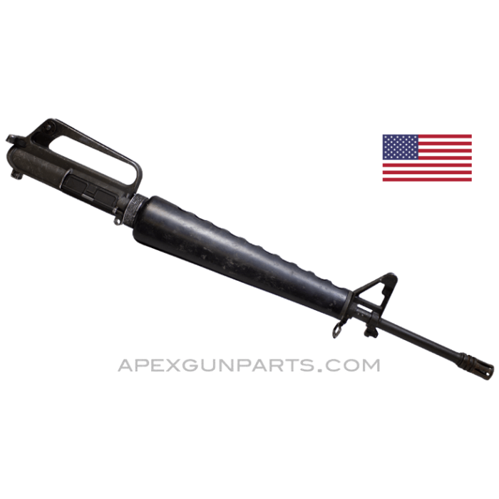 Colt 601 M16 Upper Assembly 1959-1963, 20" Barrel, 5.56X45 NATO, A1 Flash Hider & Bolt Carrier, *Good* 